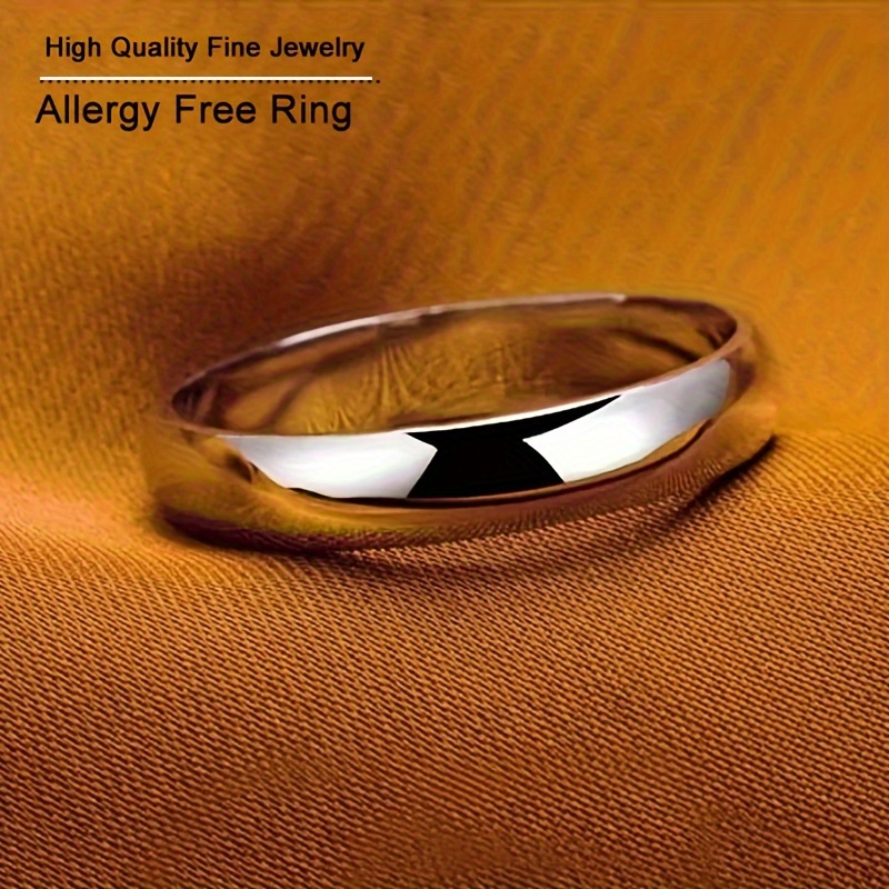 Stainless Steel Water Resistant Ring for Women